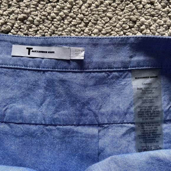 ALEXANDER WANG Jean Skirt Size 4 - Picture 4 of 5